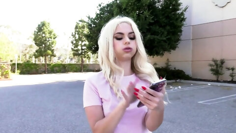 Petite Aria Banks Gangbanged Senseles By Big Black Cocks