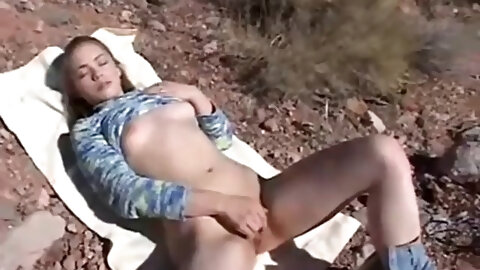 Premiumgfs - Little April Goes Out To Masturbate Petite Teen