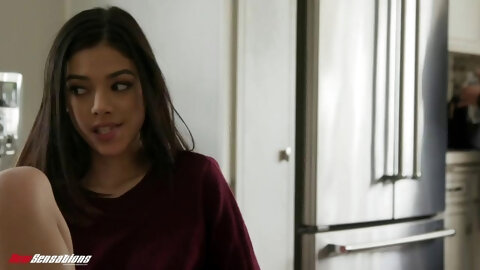 Tiny Stepsis Fuck Doll Harmony Wonder Banged By Stepbrother's Massive Penis